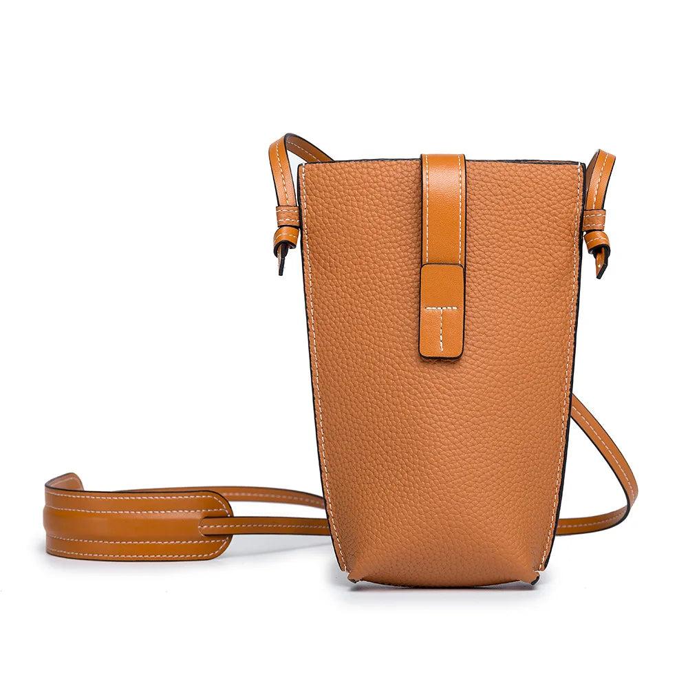 TrendAura Catherine Crossbody Bag - Durable PU Leather With Adjustable Strap For All Day Comfort