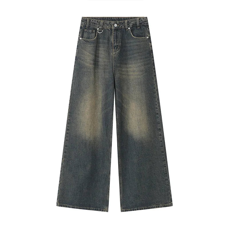 Men's Relaxed Fit Winter Jeans Wide Leg For Cold Weather Comfort And Versatility