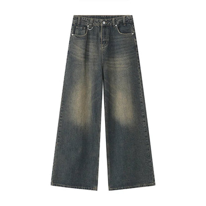 Men's Relaxed Fit Winter Jeans Wide Leg For Cold Weather Comfort And Versatility