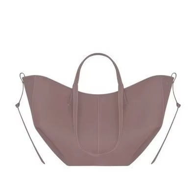 TrendAura Women's Leather Tote Bag With Winged Design And Large Capacity - Elegant Practical Workday Companion