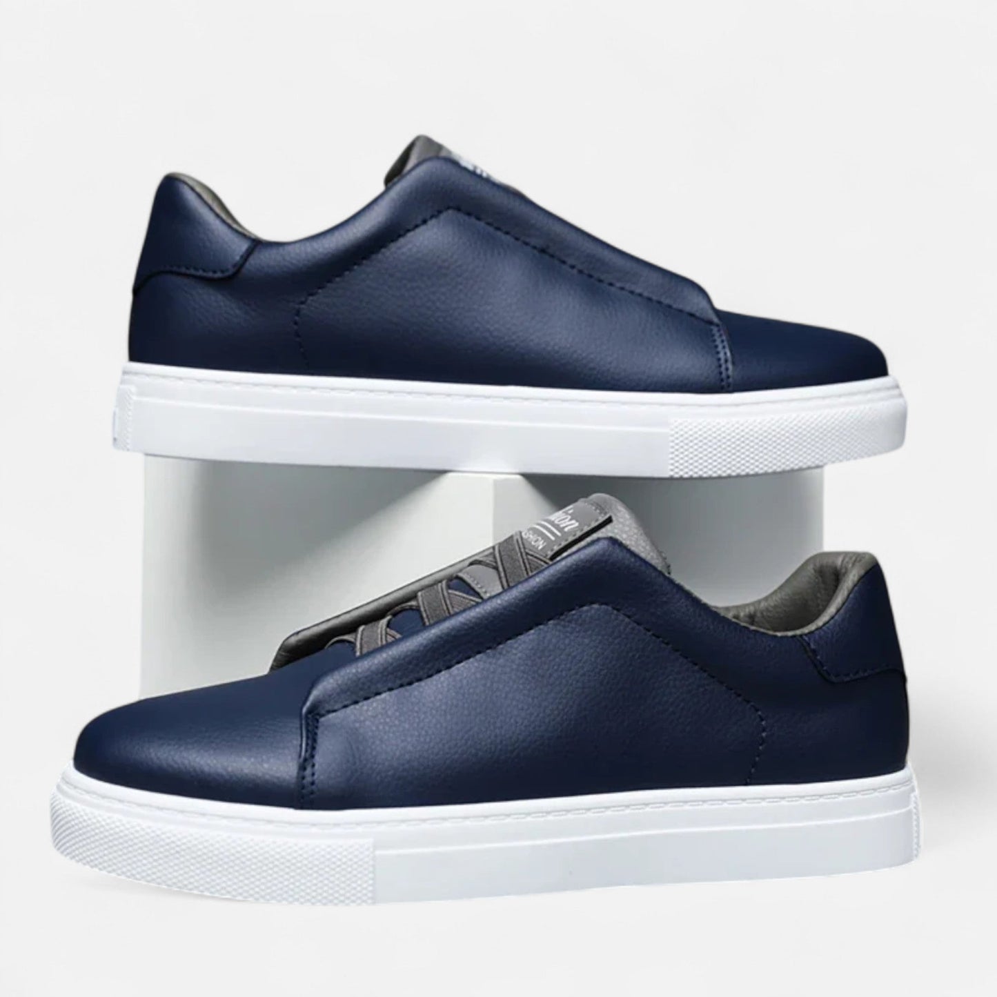 Ancienne Monde | Premium Leather Slip-On Men's Sneakers