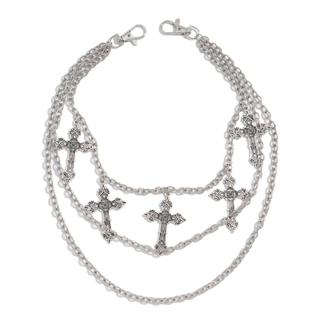 Five Cross Wallet Chain - TrendAura