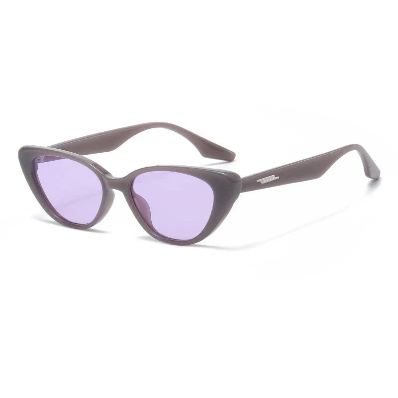 Mavina Angular Cat-Eye Sunglasses