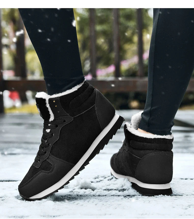 FrostStep™ | Unisex Waterproof Winter Plush Boots