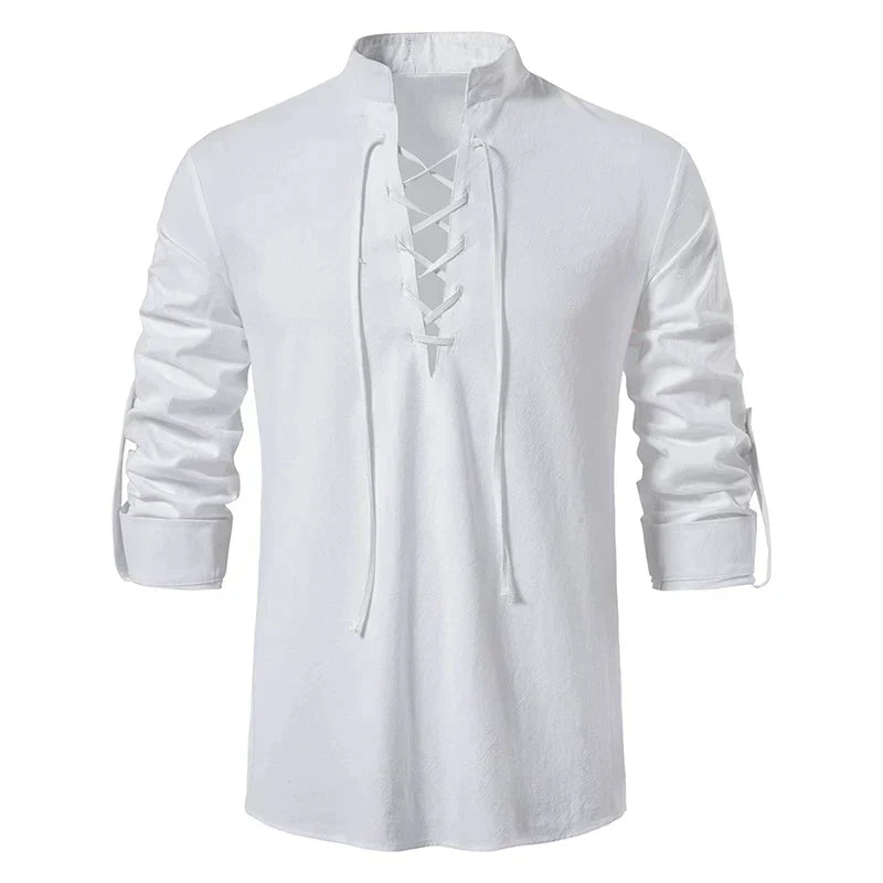 Chas Linen And Cotton Shirt For Style Conscious Professionals Timeless Comfort Everyday