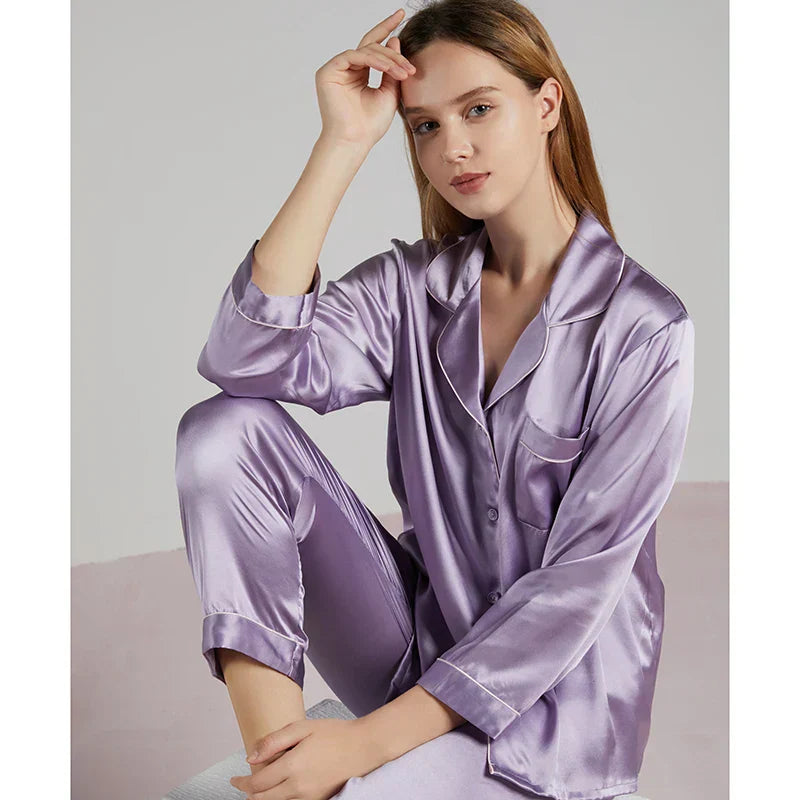 Elise | Women's Silk Pajamas