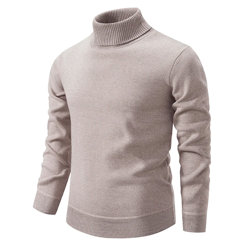 Cotton turtleneck for men - soft and high quality