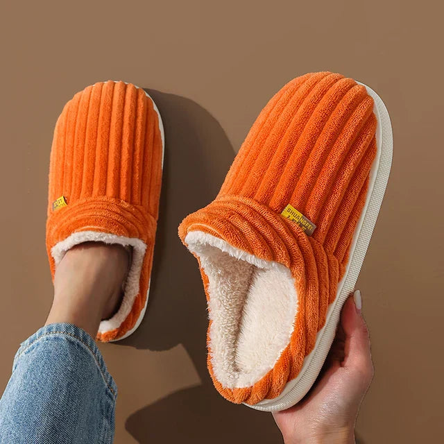 Humtto Women's Plush Warm Slippers–Comfy Indoor Winter Footwear