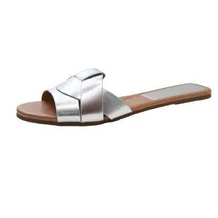 Women's Cushioned Slides with Arch Support and Slip-On Design