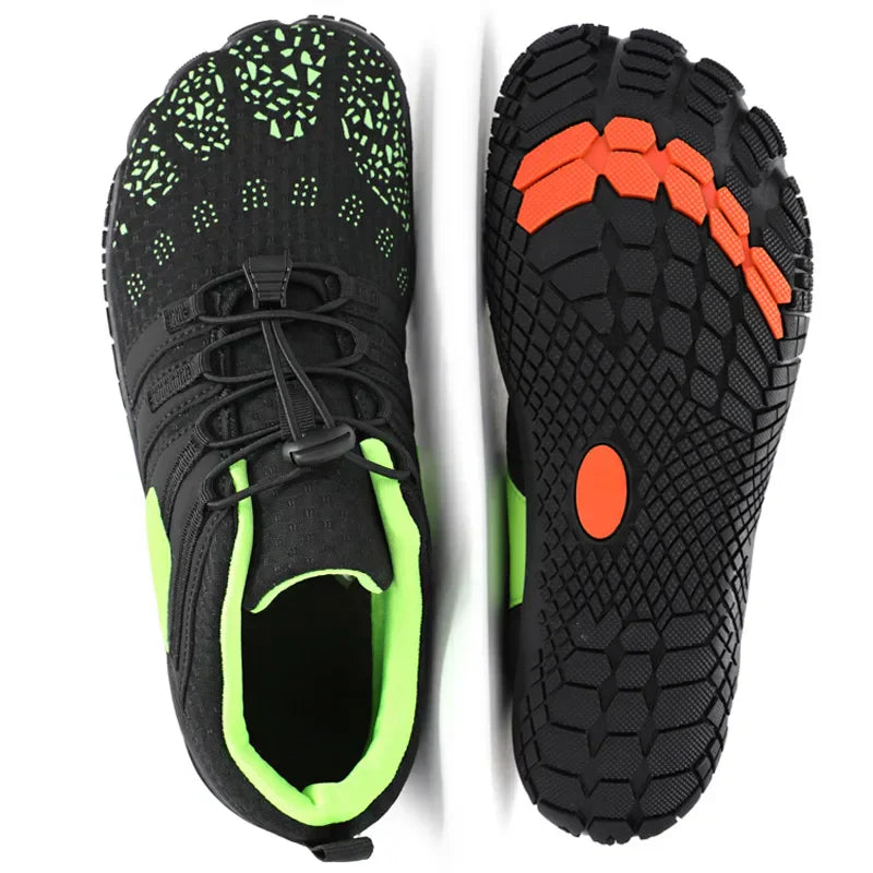 Peakform Climbing Barefoot Shoes Unisex Wide Fit Breathable Trail Footwear For Mountain Lovers