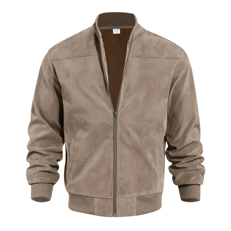 Noah Suede Bomber Jacket For Men Classic Style With Modern Comfort And Durable Build