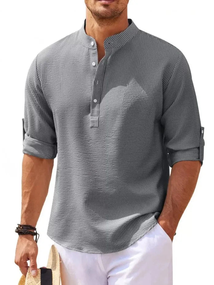 Markus Elegant Mens Shirt For Summer Comfort And Timeless Style Premium Classic Fit For Stylish Occasions