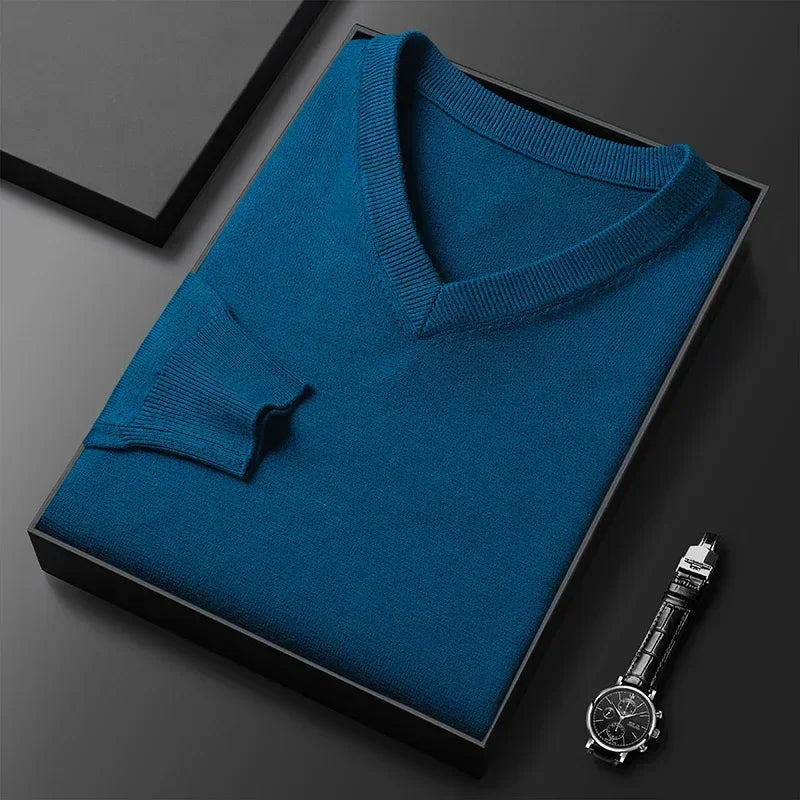 Mason Merino Wool Sweater For Men Ultra Comfortable Everyday Warmth And Timeless Style