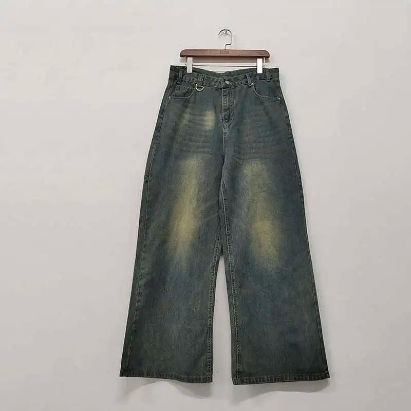 Men's Relaxed Fit Winter Jeans Wide Leg For Cold Weather Comfort And Versatility