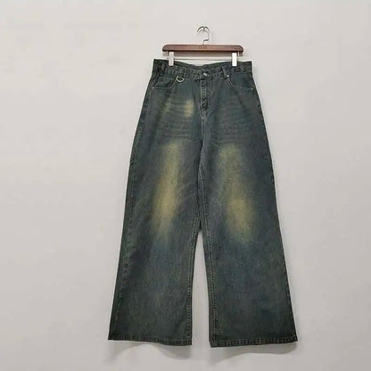 Men's Relaxed Fit Winter Jeans Wide Leg For Cold Weather Comfort And Versatility