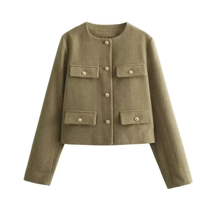 Gabriella | Women's Cropped Blazer Jacket