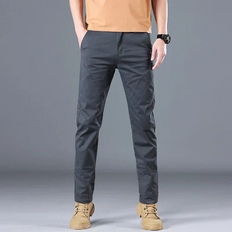 Gabriel Men's Straight Leg Casual Pants for Everyday Comfort and Versatile All Day Wear