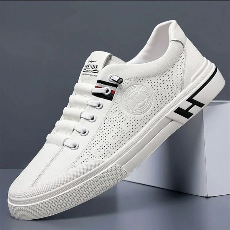 Italian Ecke Casual Shoes For Men Leather Comfort Cushioned Sole Limited Edition Ecke Brand