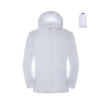 Waterproof Outdoor Jacket for Men and Women Lightweight Windbreaker Raincoat for Hiking and Climbing