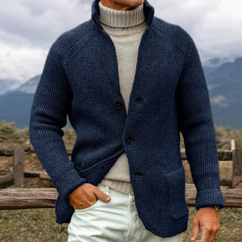Jett Chunky Knit Cardigan Unisex Warmth And Modern Comfort For Cold Weather Style Icons
