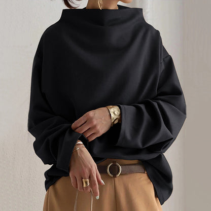 Eloura-Moda | Elegant Oversize Turtleneck