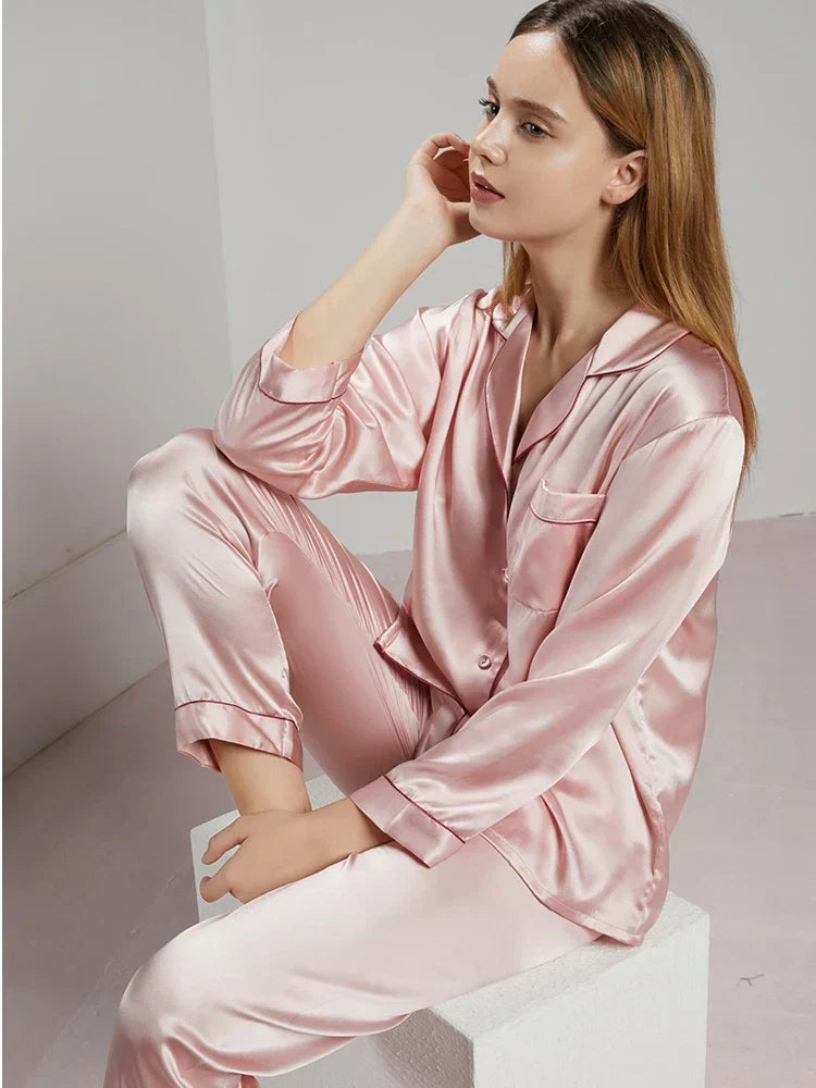 Elise | Women's Silk Pajamas