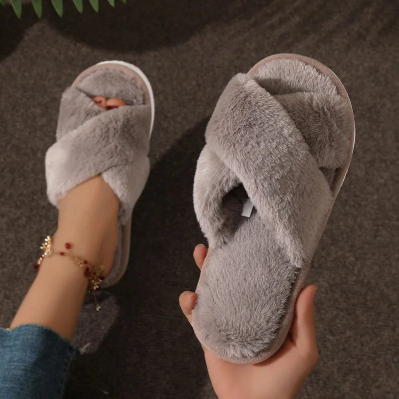 Women’s Flat Slippers | Winter