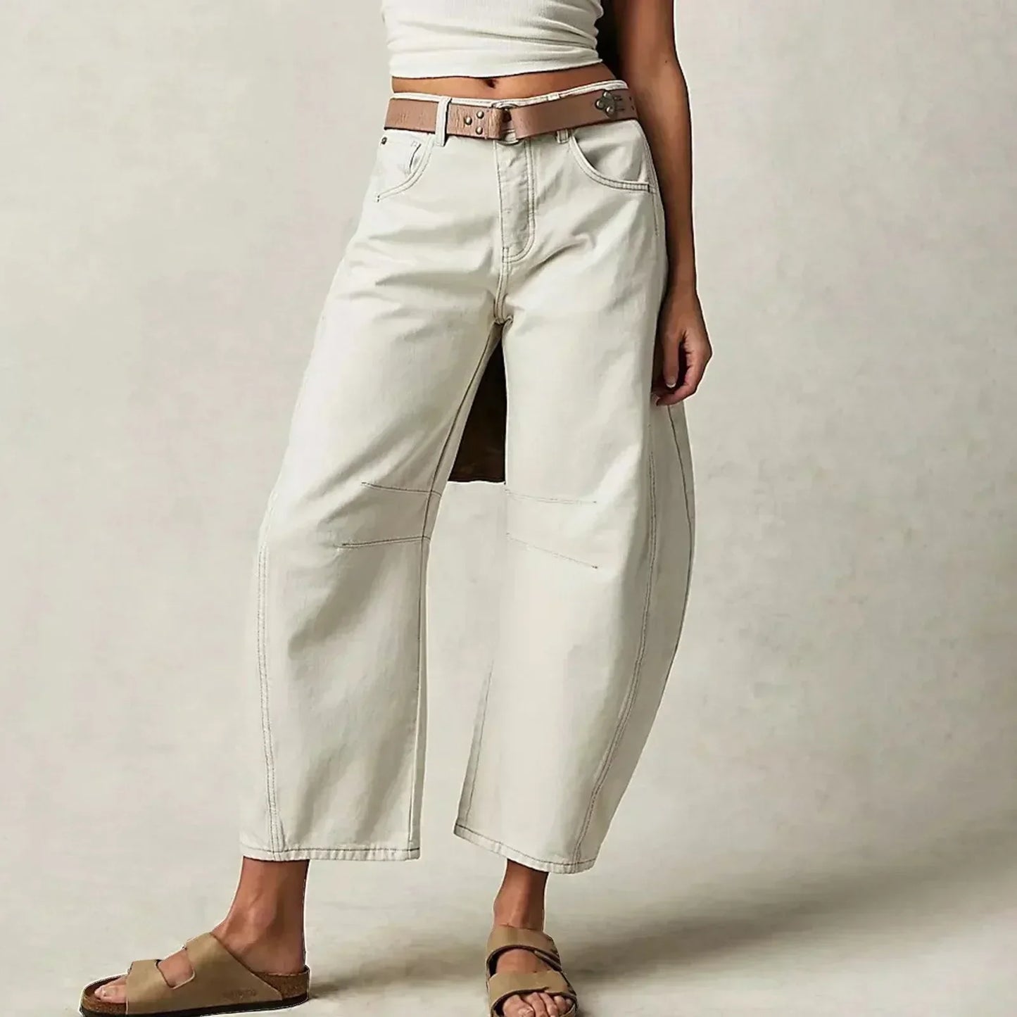 Wide pants for women | Straight cut