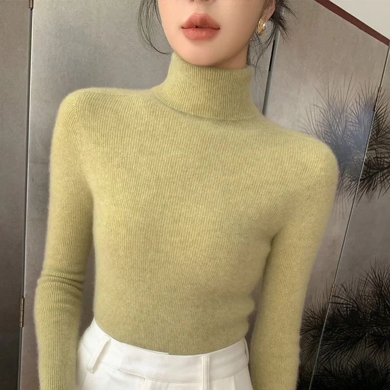 Nicky Wool Turtleneck Sweater For Cold Weather Lovers Timeless Classic Warmth For All Styles