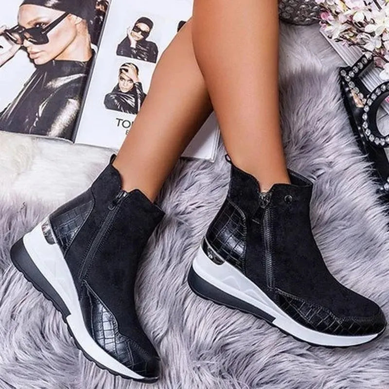 Orthopedic Winter Boots for Women All Day Comfort and Support with Cozy Padded Style