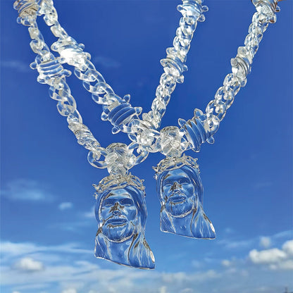 Crystal Clear Jesus Piece
