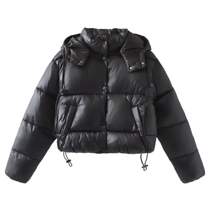 Women’s Puffer Jacket | Seasonal Hooded Look