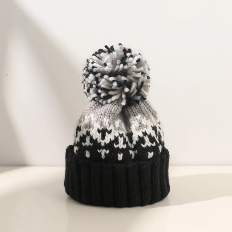 Women's Winter Beanie with Pom Detail and Soft Knit - TrendAura