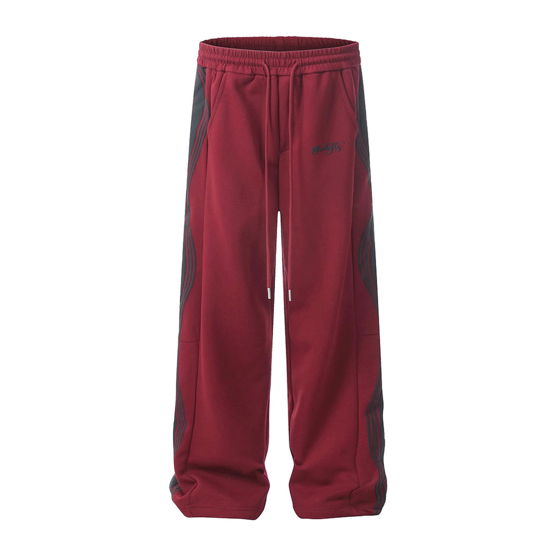 Wavy Striped Track Pant