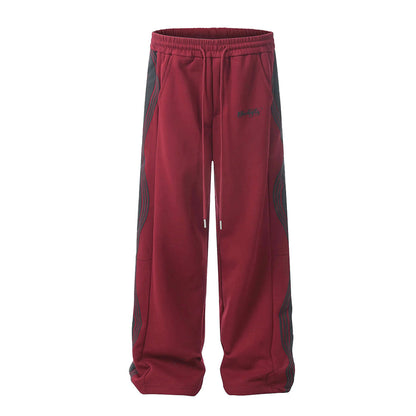 Wavy Striped Track Pant