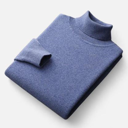 Ancient World | Men's Turtleneck Sweater in Wool – Timeless Design, Refined Warmth