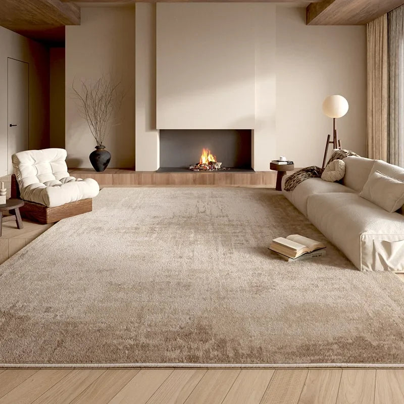 Maillard Living Room Carpet Luxury High-grade Large Area Bedroom Plush Carpet Brown Home Decoration Sofa Floor Mats Ковер 양탄자