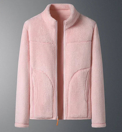 Amelia | Women’s  Classic Stand Collar Zip Winter Jacket