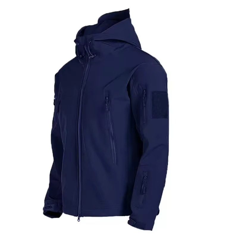 Mens SoftShell Waterproof Fleece Jacket For Hiking Camping And Winter Adventures Thermal Insulated Outerwear