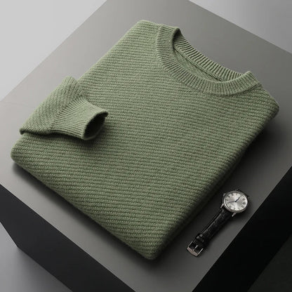Sweater with Crew Neck for Men
