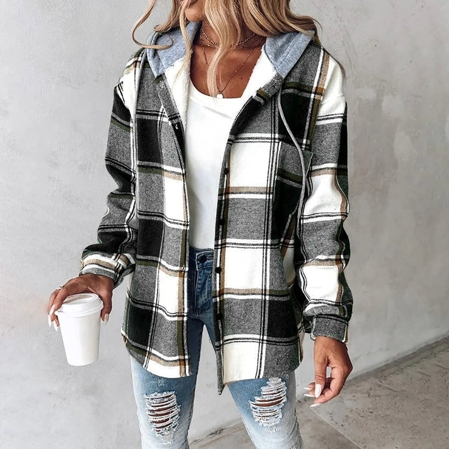 Robin – Warm Checked Jacket