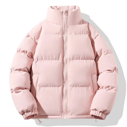 Renlow Padded Winter Jacket For Men With Stand Collar Lightweight Insulation And Wind Resistant Fabric