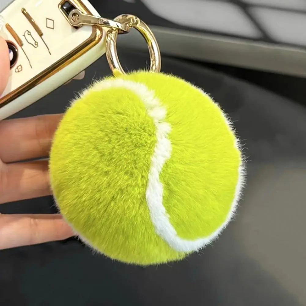 Tennis Ball Keychain - TrendAura