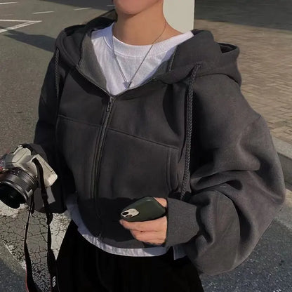 Sabine | Classic Cropped Sweatshirt for Women