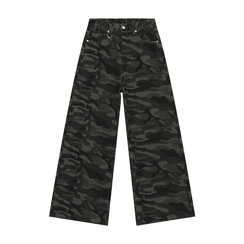 Men's Relaxed Fit Winter Jeans Wide Leg For Cold Weather Comfort And Versatility