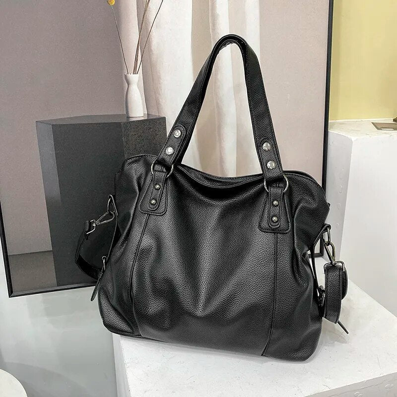 Cecilia Large Tote Bag For Classes Generous Capacity Durable Stylish Student Everyday Carry