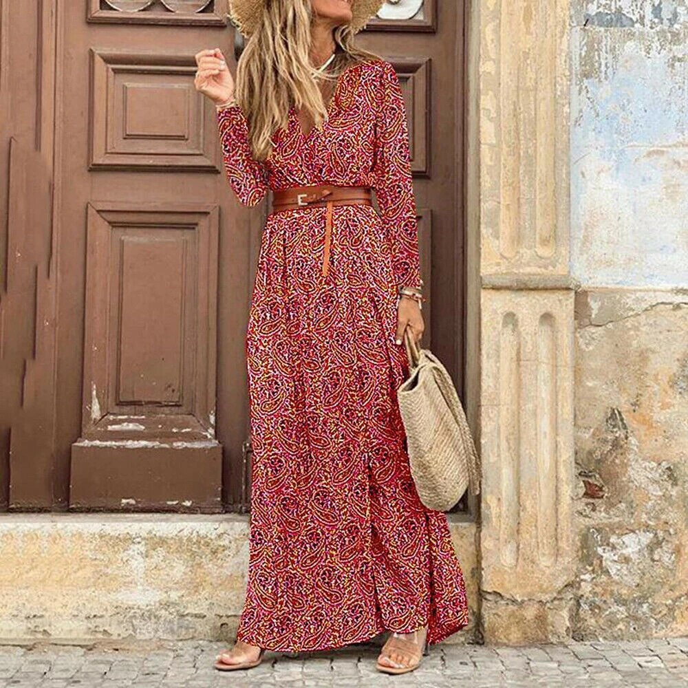 Carol Bohemian Long Robe for Women