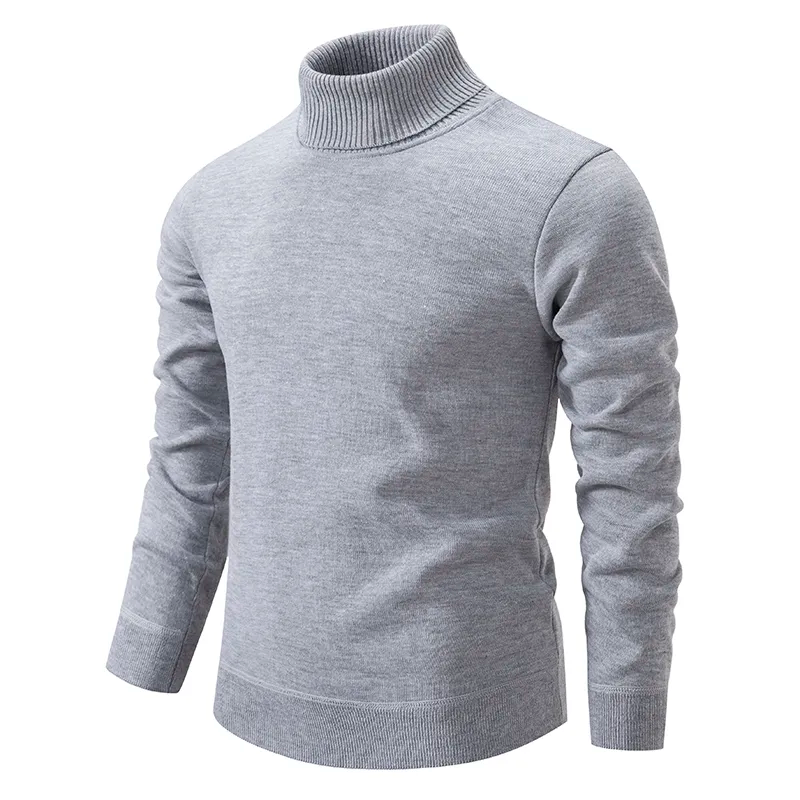 Cotton turtleneck for men - soft and high quality