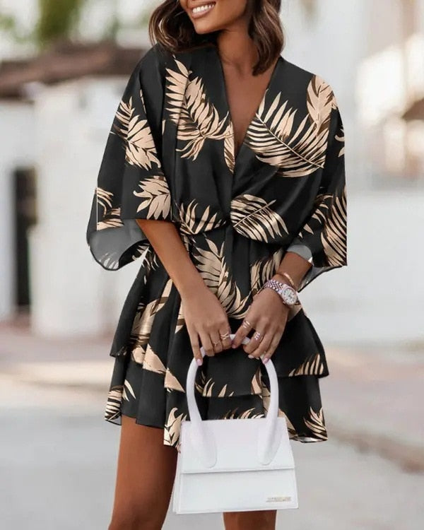 Lucia Boho Mini Dress For Women Lightweight Airy Summer Beach Style Effortless Chic