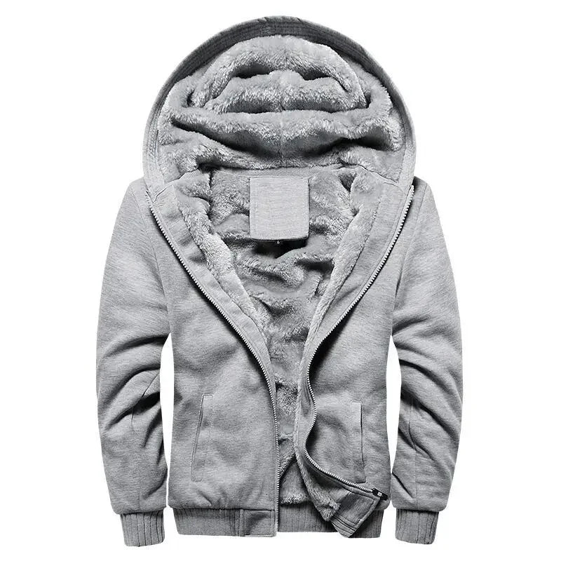 Mens Quilted Hooded Jacket For Cold Weather Ultimate Warmth And Durable Insulation